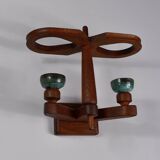 Wall lamp by Guillerme et Chambron for Votre Maison. 1960s