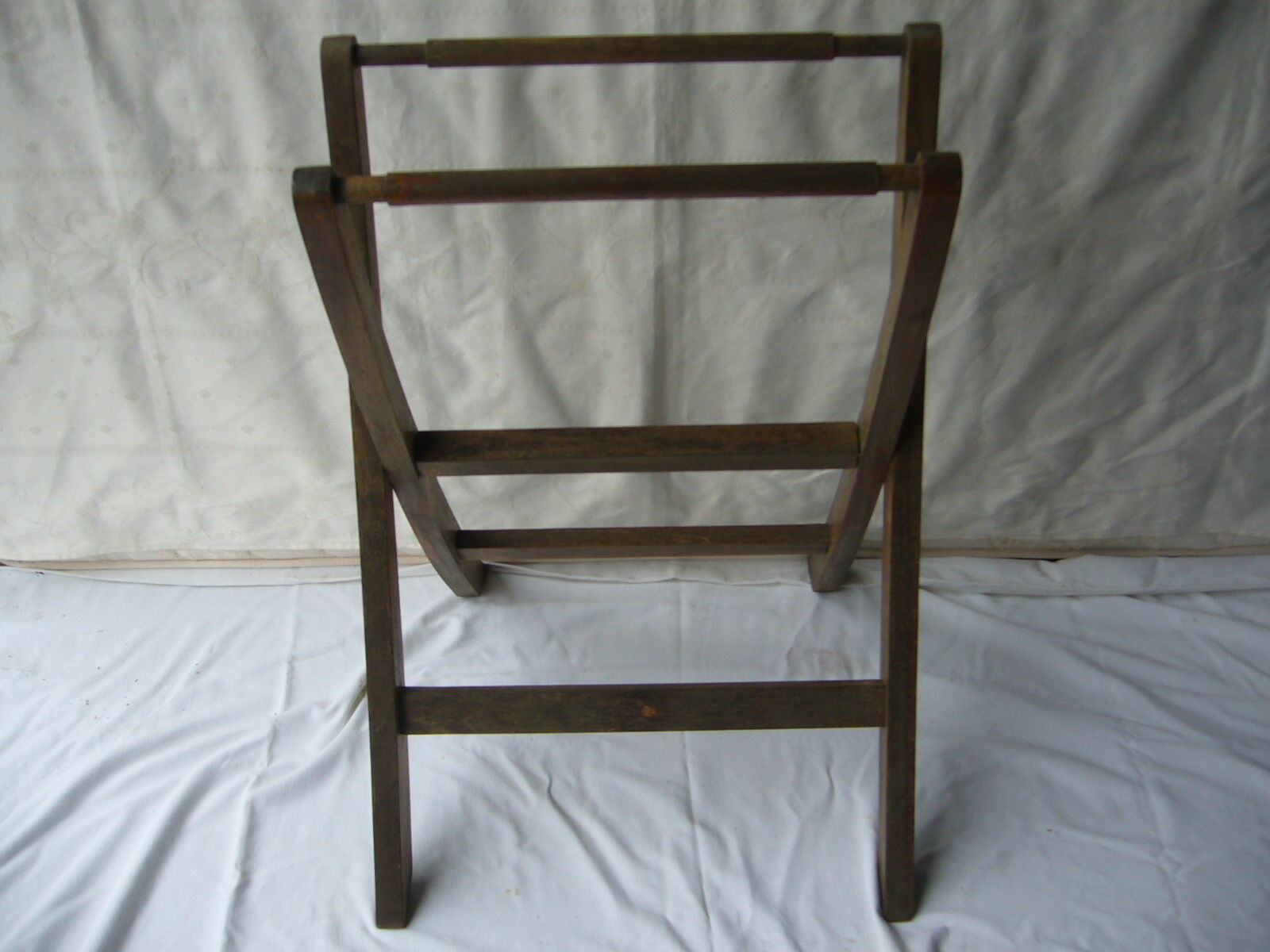 Folding and removable teak garden table