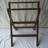 Folding and removable teak garden table