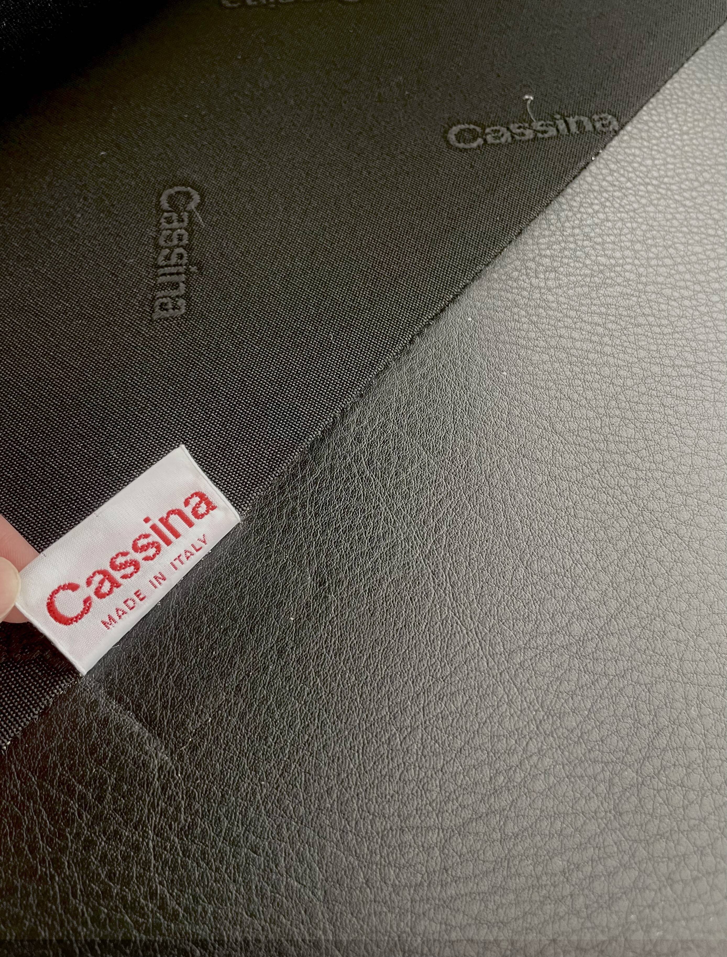 Maralunga Cassina armchair – Italian design by Vico Magistretti, 1970s