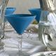 6 crystal cocktail glasses
