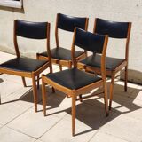 4 vintage chairs from the 50s/60s