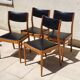 4 vintage chairs from the 50s/60s