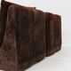 Vintage modular sofa brown velvet Italy 1970s