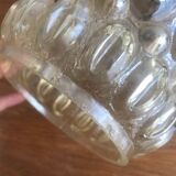 Vintage Lightly Smoked Glass Globe Pendant Light Electrical System New