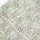 3x9 Shades Of Light Green & Black Vintage Runner Rug, 81x275Cm