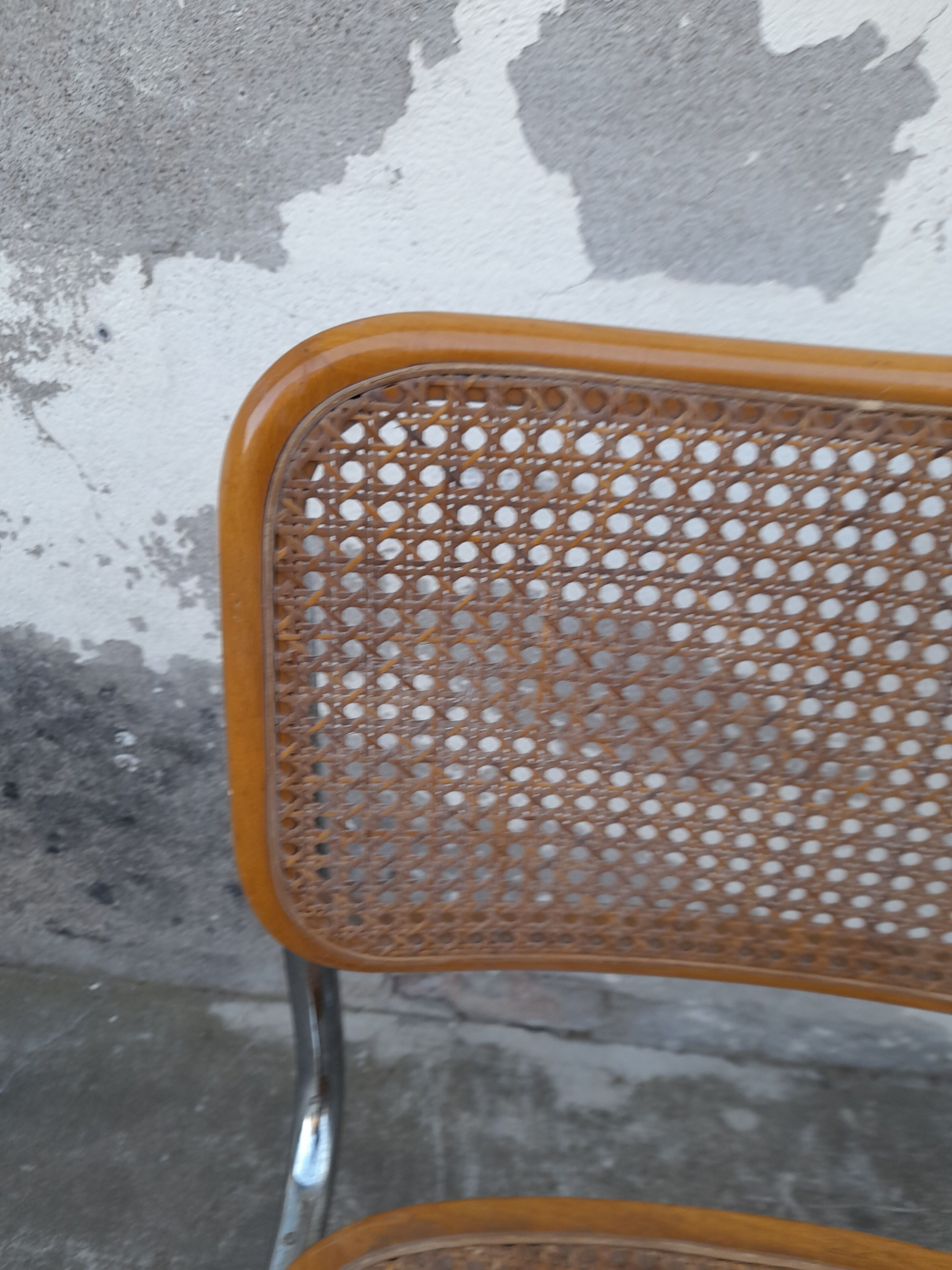 Pair of Chairs B32 cesca Marcel Breuer