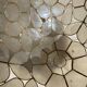 Tiffany style mother-of-pearl pendant light