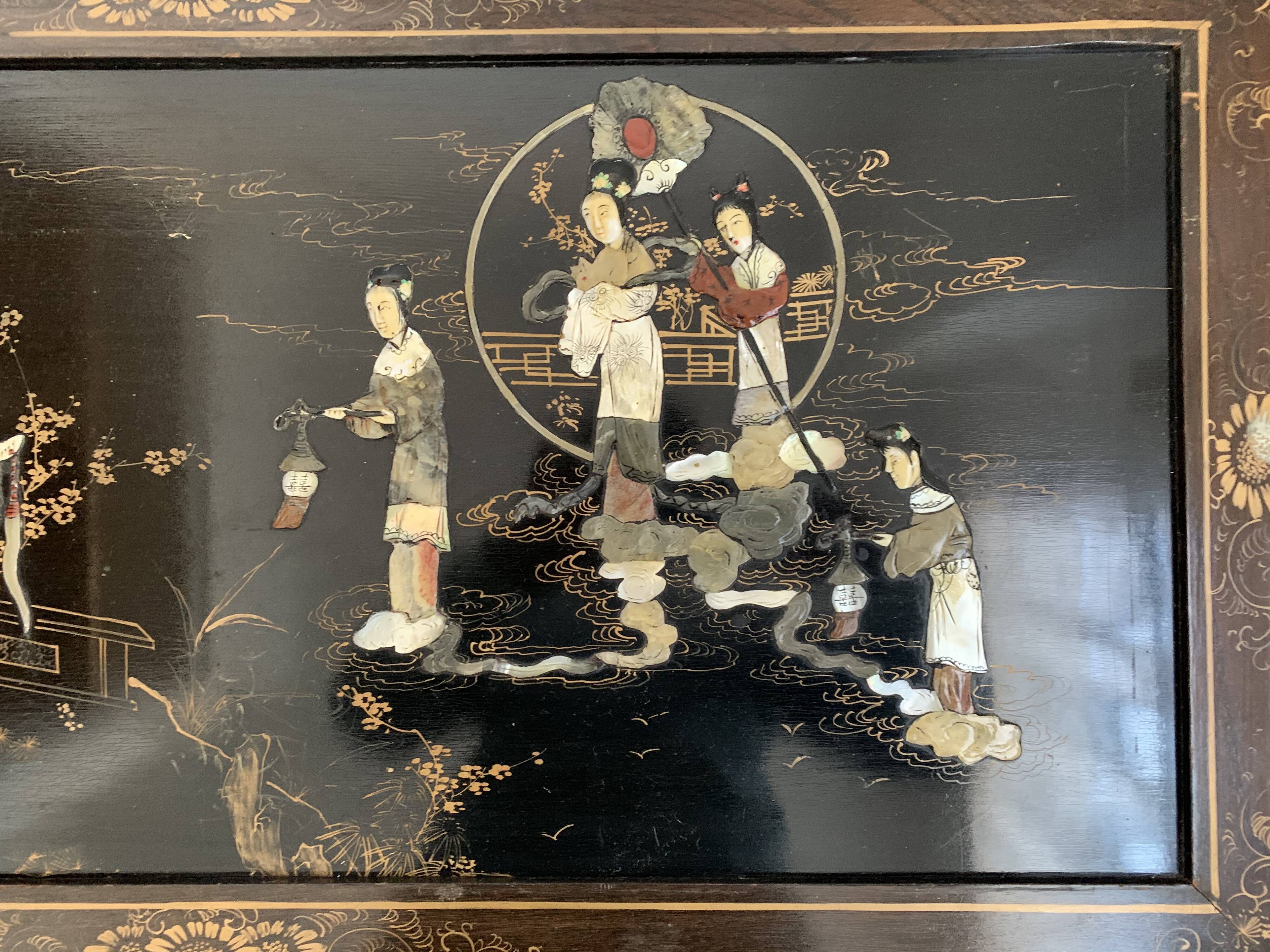 Table basse chinoise