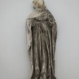 Church statuette. plaster monk. 40 cm.