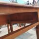 Bureau plat ancien style Louis XVI