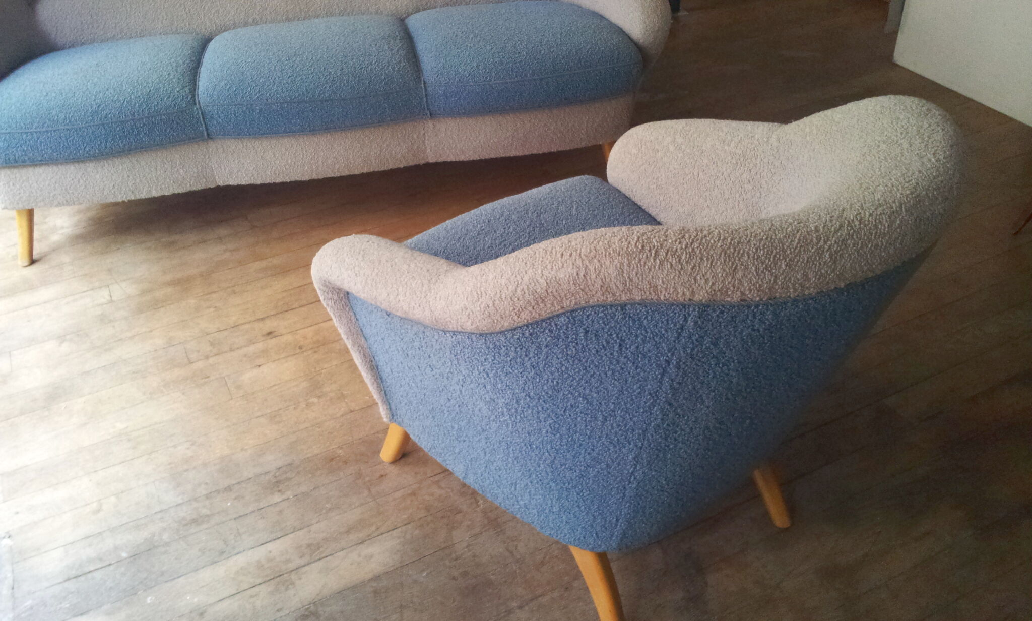 Pair of danish armchairs 50/60 years