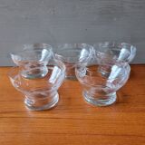 Art Deco Glass Service, 1950s