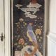 Tapis Tapisserie Bautou en Soie Fait Main Chinois Art Déco, Début du 20ème Siècle