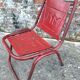 Lot de 6 chaises vintage JYM, meubles sièges industriels