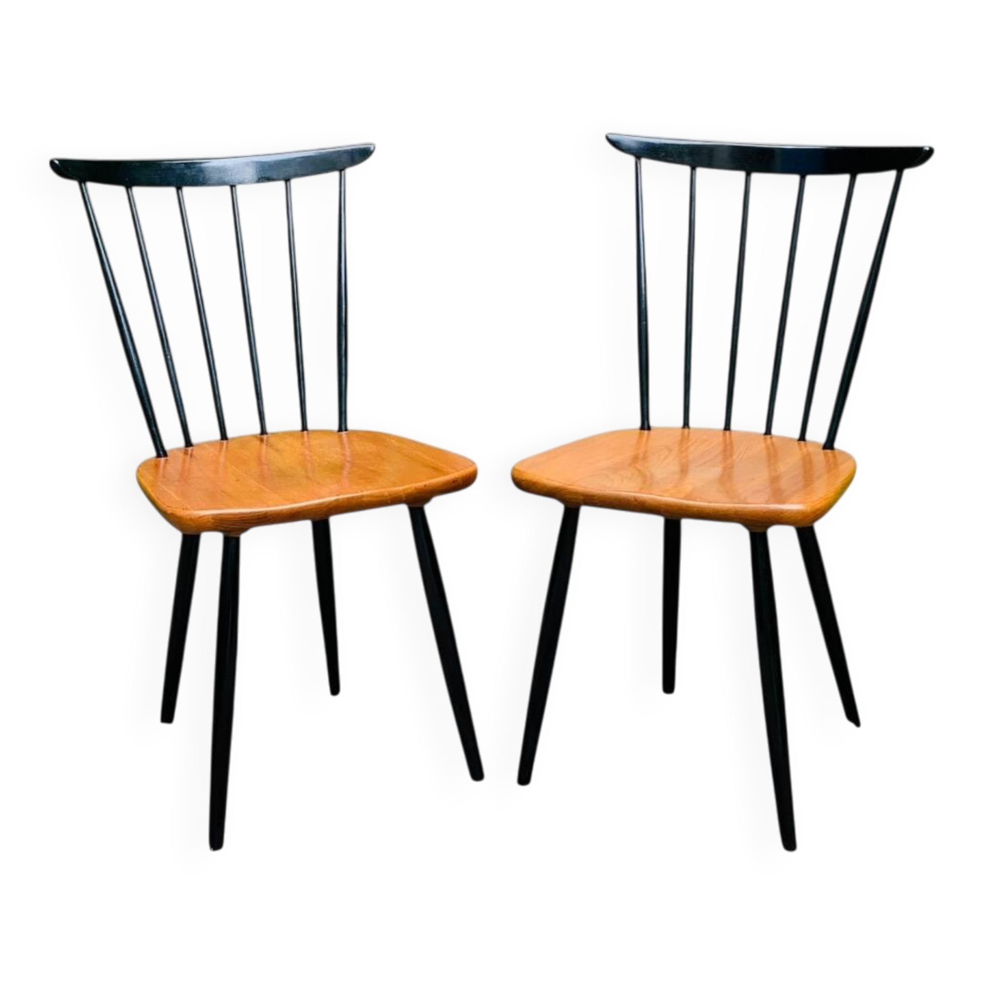 Pair of Scandinavian chairs 1950