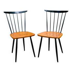paire de chaises scandinaves - 1950