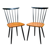 Paire de chaises scandinaves 1950