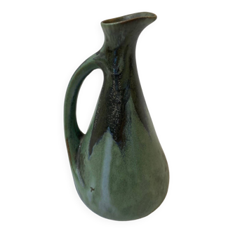 Bronze green pitcher
