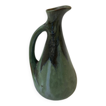 Bronze green pitcher
