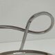 Candle holder brass chrome contemporary design