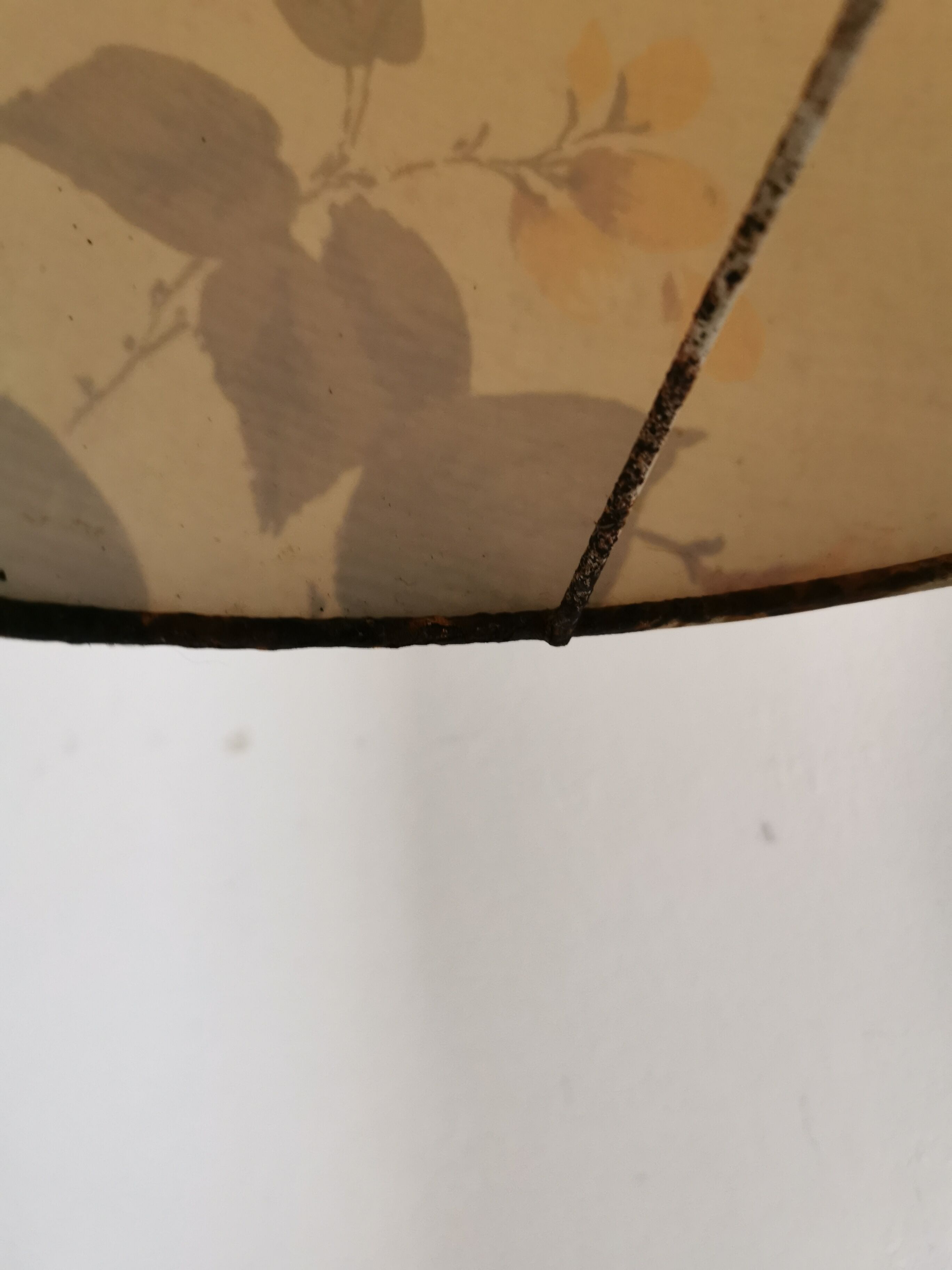 Vintage tripod floor lamp