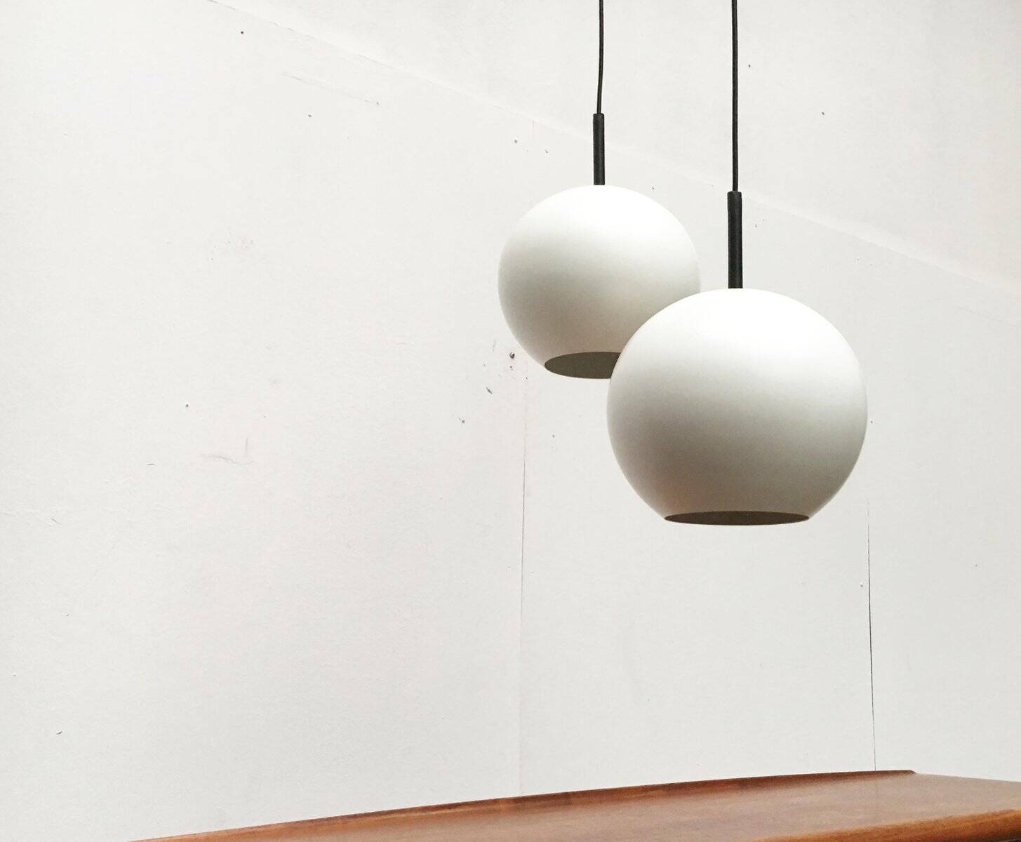 Suspensions allemandes Space Age de Staff, lot de 2
