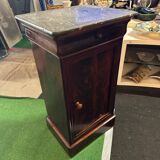 Louis Philippe mahogany bedside table