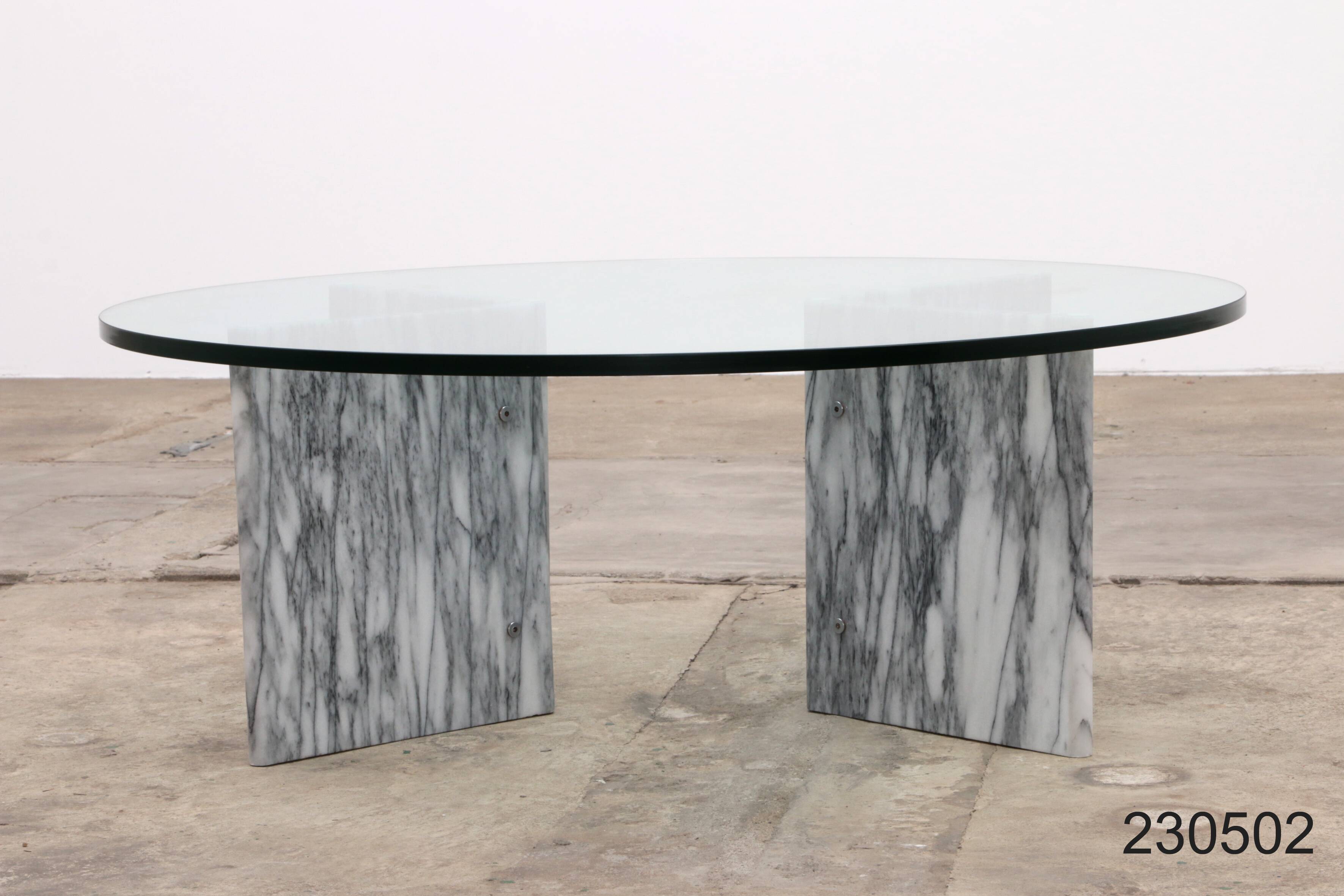 Vintage Design Italian marble vintage coffee table, 1970s Italy