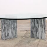Vintage Design Italian marble vintage coffee table, 1970s Italy