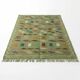 Small green Berber rug 100x150 cm