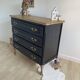 commode noire