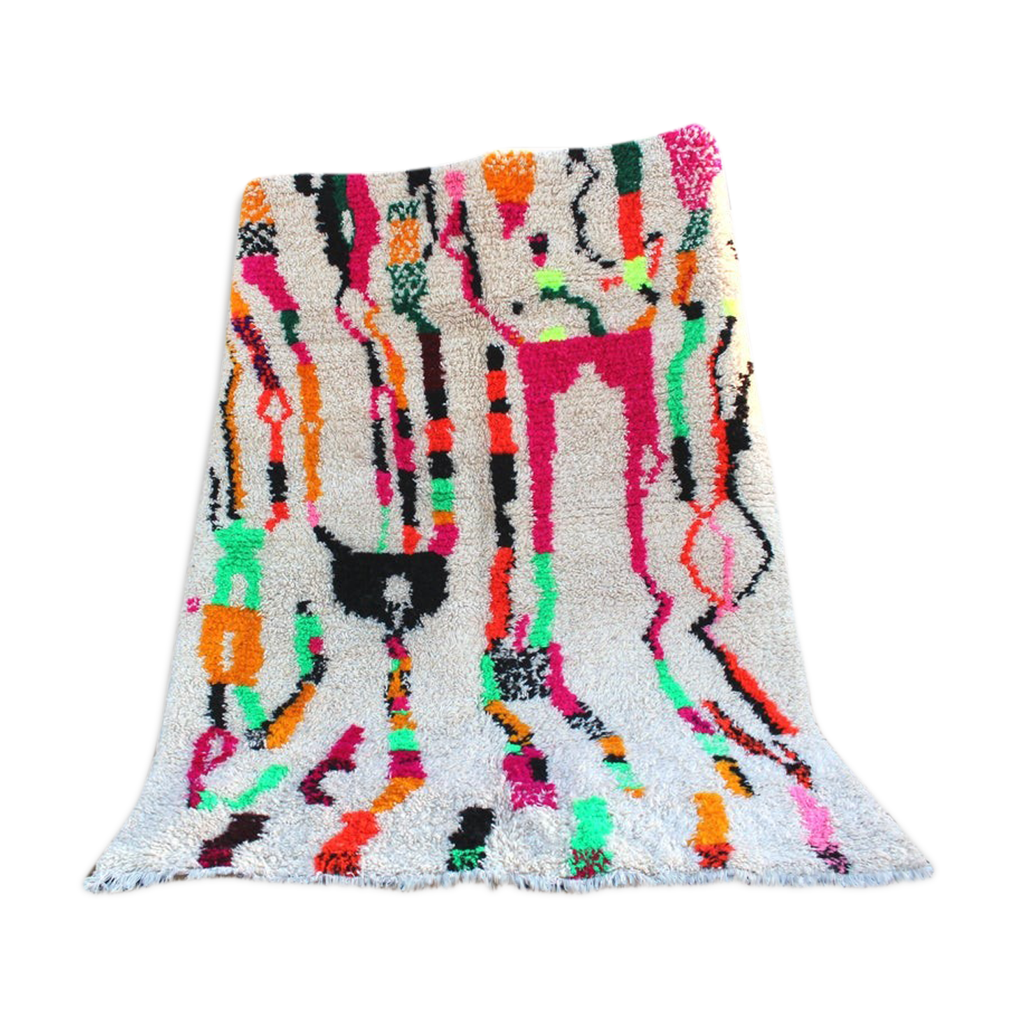 Berber carpet Azilal 200x267cm