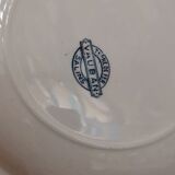 Set of 6 hollow plates Terre de Fer Salins Vauban collection