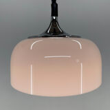 Mid Century White Pendant by Harvey Guzzini for Meblo, Italy