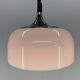 Mid Century White Pendant by Harvey Guzzini for Meblo, Italy
