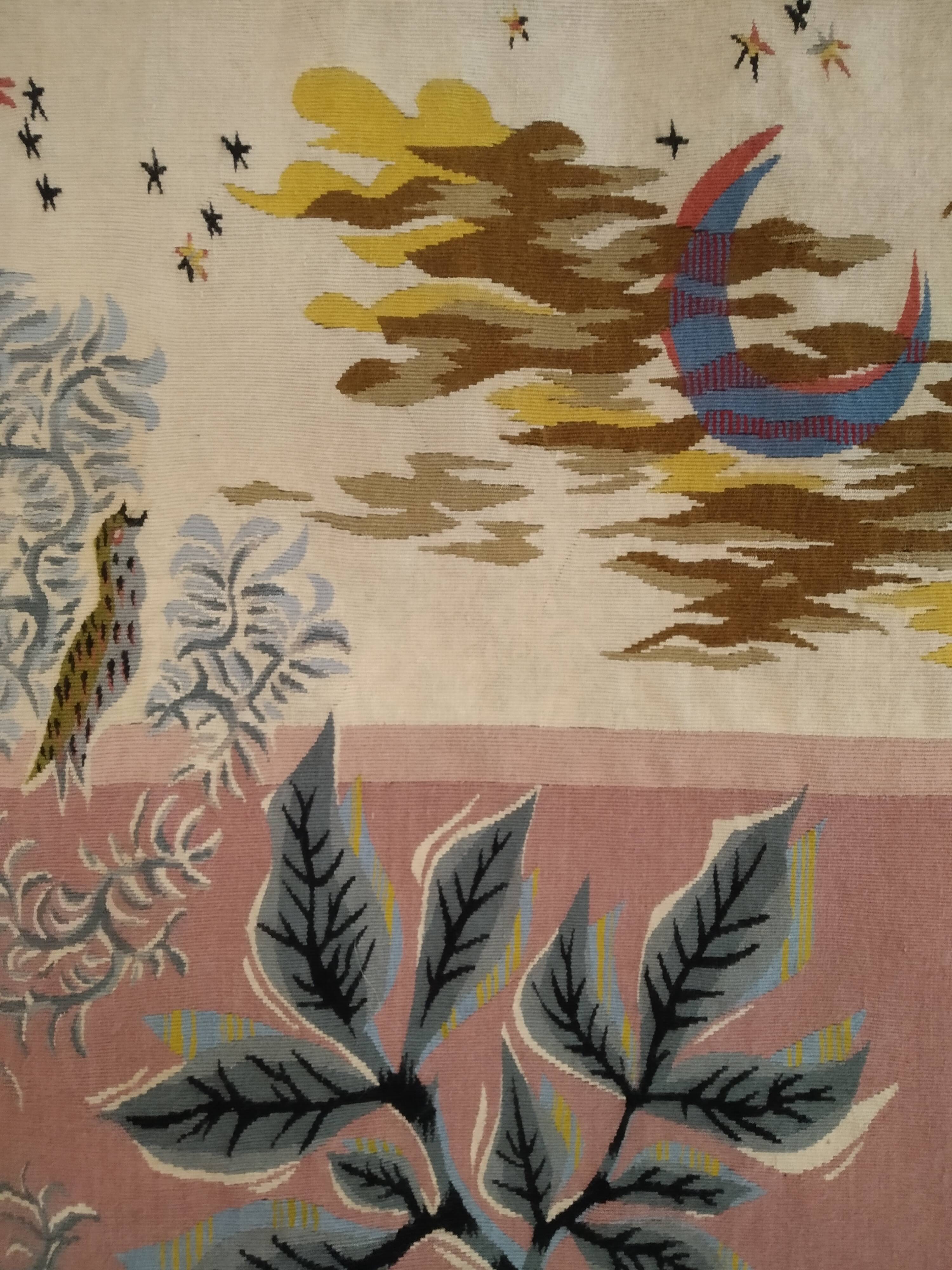 Aubusson tapestry "Marc Saint-Saëns"