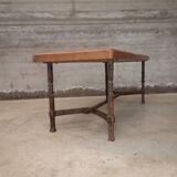 Table basse art populaire moderniste brutalist forme libre 1950 fer forgé
