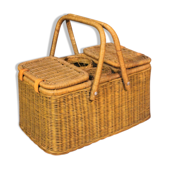 Panier pique nique 1950s