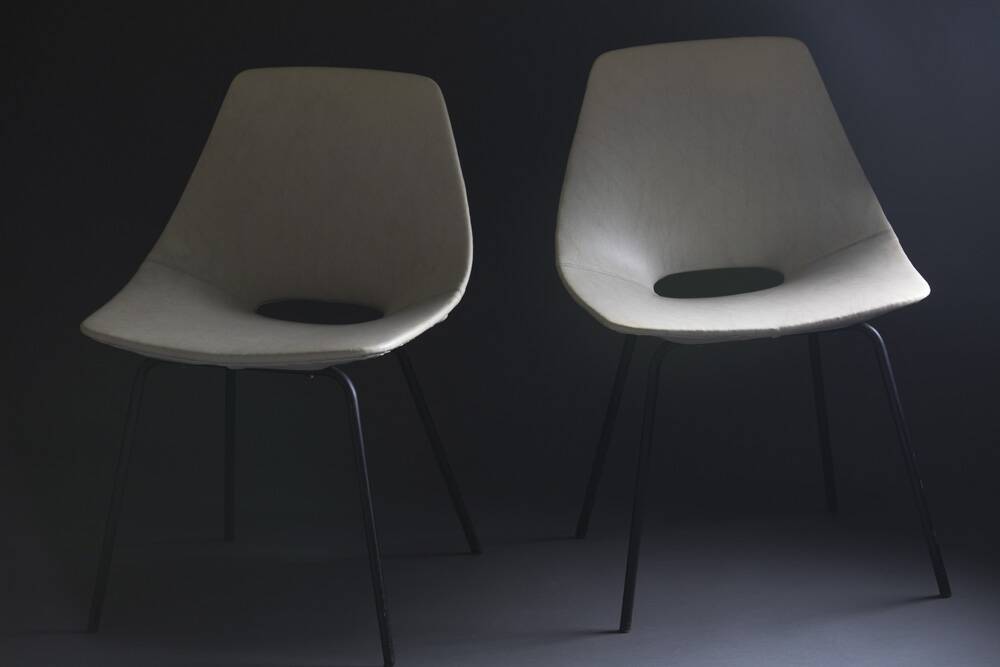 Paire de chaises Amsterdam Pierre Guariche