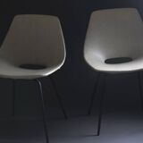 Pair of Amsterdam Pierre Guariche chairs
