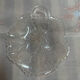 Set of old pressed moulded glass bowls