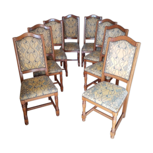 suite de 8 chaises