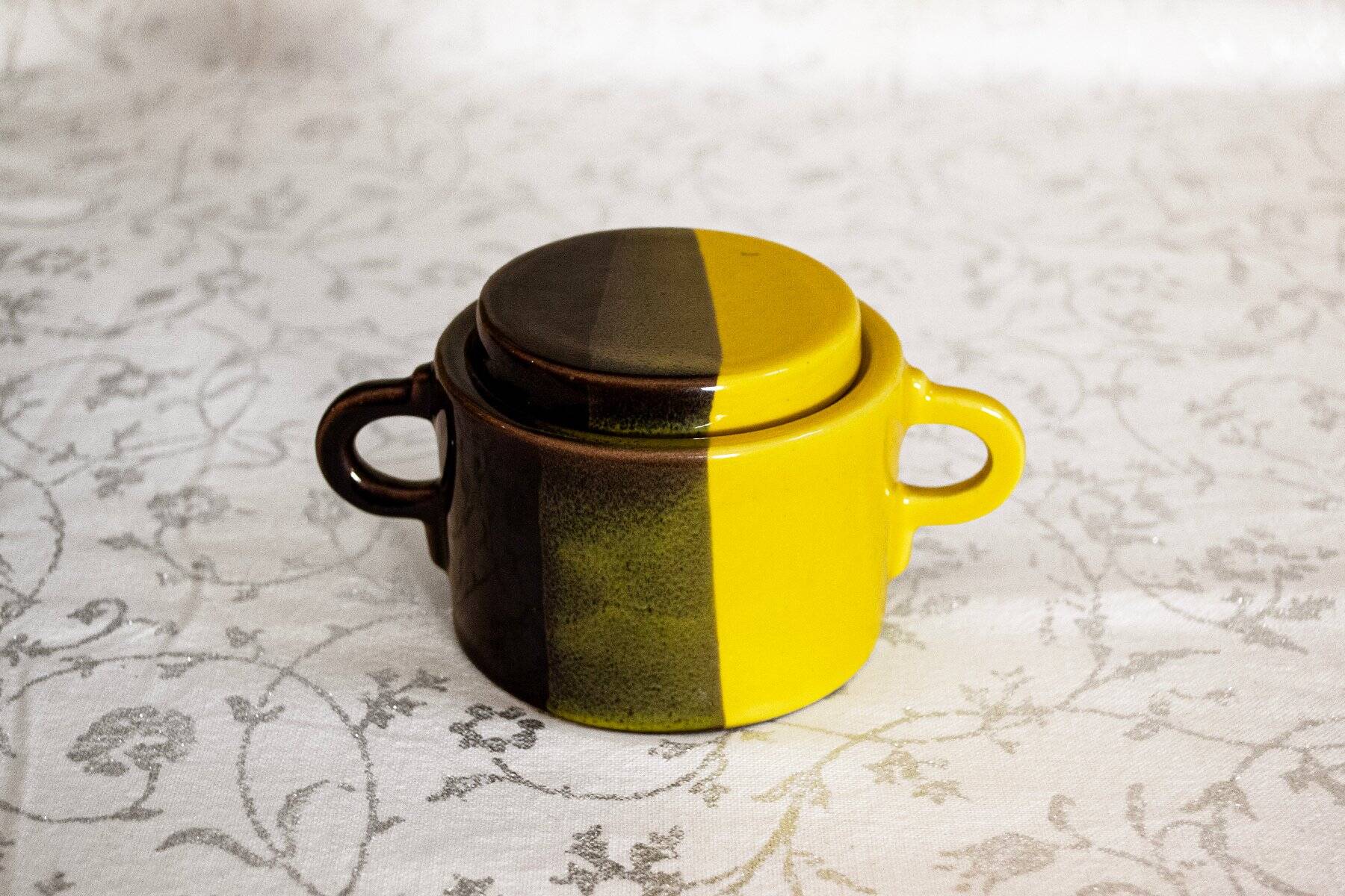Ceramic coffee set by SIC Ceramiche Artistiche, 1970s, set of 4