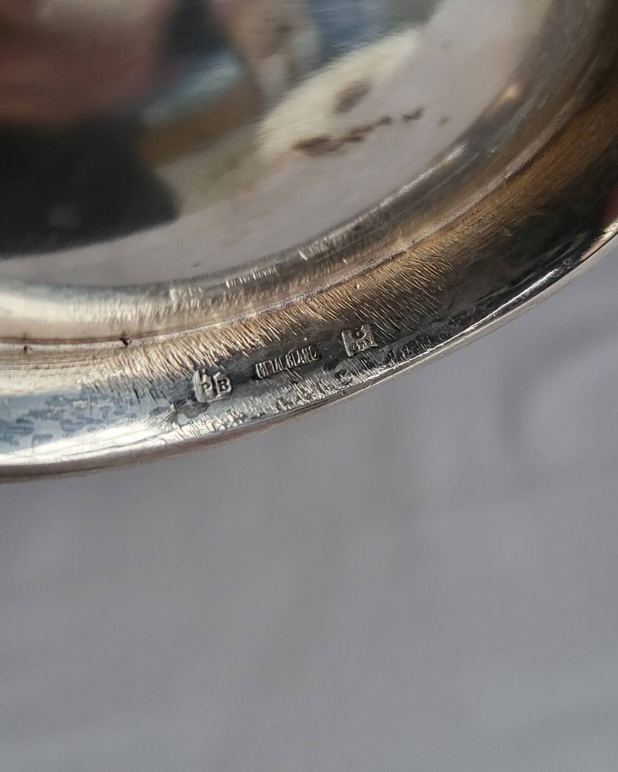 Silver-plated sauce boat
