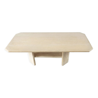Vintage travertine coffee table