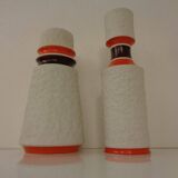 Space Age Op Art Vases from Royal KPM, 1960s, Set of 2