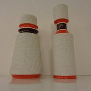 Space Age Op Art Vases from Royal KPM, 1960s, Set of 2