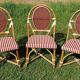 3 chaises bistrot Gatti