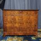 Commode Louis Philippe en ronce de noyer XIXème